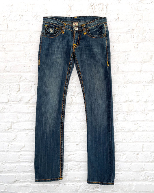 True Religion / Vintage / Straight Leg / 29x31