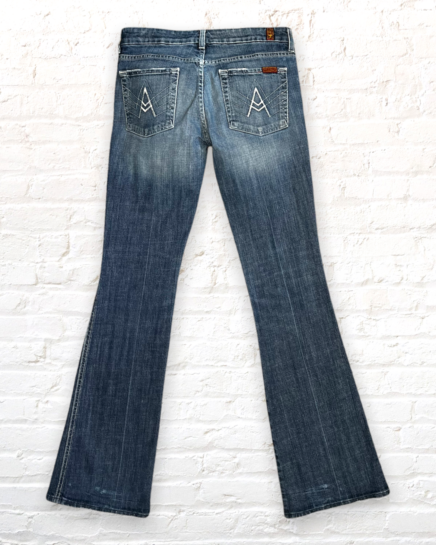 7 for all Mankind  /  'A' Pocket  /  Bootcut /  27x33